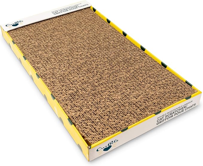 Our Pets Cosmic Cat Scratcher, North-American Grown Catnip Included, Reversible for Twice the Use, 18.13" x 10.13" x 1.25" by OurPets