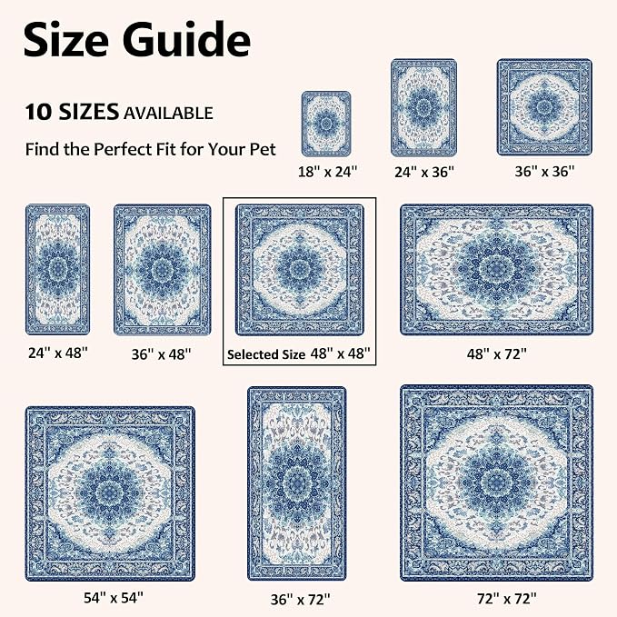 Washable Pee Pads for Dogs, Reusable Puppy Potty Training Pads, Ultra-Absorbent Thick Waterproof Leak-Proof Non-Slip Pads & Mat for Crate, Playpen, Floor, Whelping & Housebreaking , 2 Pack 48"x48" - Image 4