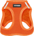 Voyager Step-in Air Dog Vest Harness - Orange, XXX-Small | 11 - 12" in Chest, Reflective Bands, All Weather Breathable Air Mesh, Cats Compatible, Lightweight, Fast Drying by BestPetSuppliesLLC