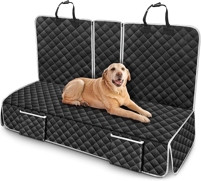 Dog Car Seat Cover Protector for Honda CRV CR-V Back Seat 2026 2025-2000 | for CR-V LX EX EX-L Navi Hybrid Sport Touring Rear Seat Accessories Pet Bench Backseat Covers Non-Slip Backing 2027 by szyuchen