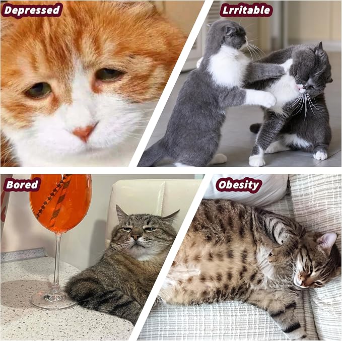 Soft Cat Cone Collar, Cute Cats Recovery Collar Suitable for Cats | Indoor Cartoon cat Toys for cat,cat chew Toys - Image 5