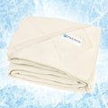 PetAmi Premium Cooling Dog Blanket | Lightweight Fluffy Pet Throw Blanket Bed Cover for Dogs, Cat, Puppies | Pet Blanket Furniture Protector Couch Sofa | Reversible Fuzzy Cozy | 29x40, Beige Latte by PetAmi