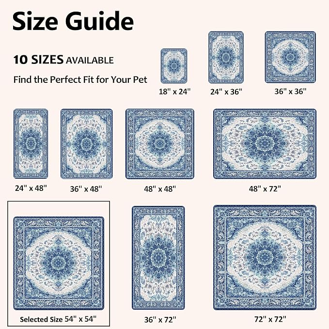 Washable Pee Pads for Dogs, Reusable Puppy Potty Training Pads, Ultra-Absorbent Thick Waterproof Leak-Proof Non-Slip Pads & Mat for Crate, Playpen, Floor, Whelping & Housebreaking , 2 Pack 54"x54" - Image 4