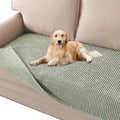 H.VERSAILTEX Plush Chenille Dog Bed Cover Thick Soft Sofa Cover for 3 Cushion Couch Anti Slip Couch Cover Furniture Protector for Dog, Pet, Cat (35" x 82", Sea Foam) by HVERSAILTEX
