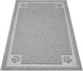 UPSKY Large Cat Litter Mat Trapper 35"×23", Waterproof, Non-Slip, Gray | Large Litter Box Mat, Foldable Trapping Mat, Anti-slip Design, For Cat Litter Boxes and Sensitive Paws, Easy to Clean by UPSKY
