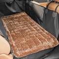 HiPetpy Backseat Dog Bed Mat for Car, Non-Slip Dog Bed for Car Back Seat, Soft & Cozy Dogs Blanket, Washable Travel Pet Mat Seat Protector for Cars, SUVs, Trucks by HiPetpy