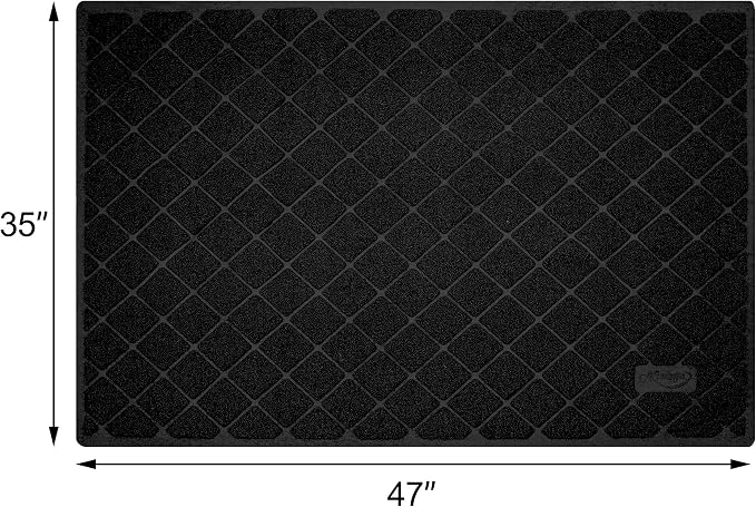 Niubya Premium Cat Litter Mat, 47" Long x 35" Wide, Extra Large Size, Waterproof and Non-Slip Design, Gentle on Paws, Easy to Clean - Image 7