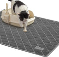 Niubya Premium Cat Litter Mat, Litter Box Mat with Non-slip and Waterproof Backing, Litter Trapping Mat Soft on Kitty Paws and Easy to Clean, Cat Mat Traps Litter from Box by Niubya