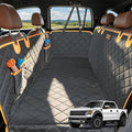Dog Seat Cover for Back Seat, Waterproof Hammock for SUV & Truck | 600D Oxford Scratch Resistant & Non-slip, Pet-friendly for Daily Travel with Dog Seat Belt, 4-step install, Machine Washable by VivaSniff