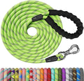 NTR 50FT Dog Long Leash with Swivel Lockable Hook and Comfortable Padded Handle, Dog Training Leash for Walking, Hunting, Camping, Backyard for Small Medium and Large Dogs Green by NTR
