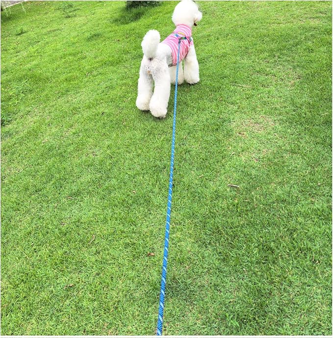 MayPaw 20ft Long Rope Dog Leash for Large Medium Dogs Soft Handle Dog Lead | 1/2-In Thick Lead, 3/6/8/10/12/15/20/30FT Training Leash, 14+ Colors - Image 5