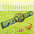 Cat Play Tunnel + Cube(with Three Ways) for Indoor and Outdoor, Cat Playpen, Play Enclosures, Collapsible Playhouse, Tunnel, Easy to Connect with Tent 2 Tunnels + Cube by ITENT
