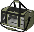 Extra-Large Cat Carrier, Soft-Sided Collapsible Pet Carrier up to 22 lbs | Dog Carrier with Breathable Mesh, Spacious Interior for Big/Medium Cats and Small Dogs, Car Travel Vet Visit by Hannadepot