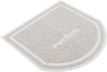 PetSafe Anti-Tracking Cat Litter Mat, Small | 20.5 x 19.7 in, Durable Mesh Trapping Mat for Crystal & Clay Clumping Cat Litter, Leakproof Double-Layer Backing, BPA-Free by PetSafe