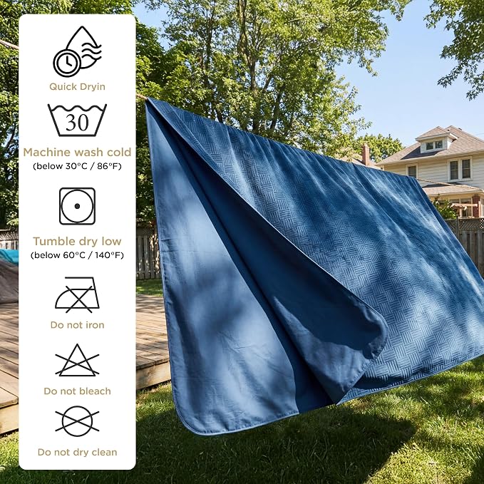 Bedsure Waterproof Bed Cover for Bed and Dogs Quick Drying，82x120IN | Waterproof Blanket Washable for Large Dogs Cal King Bed Cozy, Lightweight Furniture Protector for Pet Cat, Ash Grey - Image 5