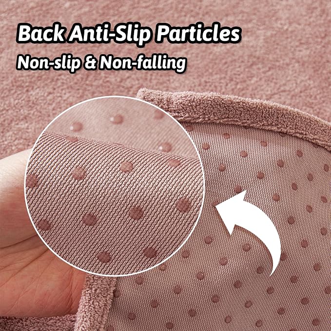 MEETSKY Couch Cover Washable for 2 Cushion Sofa, Cat Scratch Proof Furniture Protector Love Seat L Shape Couch Covers Soft Sectional Sofa Cover for Dogs Pets, 71" x 118", Pink - Image 5