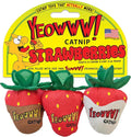 Yeowww!, Strawberries Catnip Cat Toy, 3 Count by YeowwwCatnip