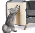 NATUYA Furniture Protectors from Cats - Couch Protector from Cat Claws with Sisal Scratching Pad Anti Cat Scratch Furniture Couch Sofa Corner (Light Gray, Right) by NATUYA