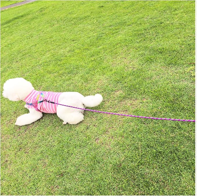 MayPaw 30ft Long Rope Dog Leash for Large Medium Dogs Soft Handle Dog Lead | 1/2-In Thick Lead, 6/8/10/15/20/30FT Training Leash, 14+ Colors (30ft * 1/2", purple) - Image 5