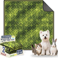 Washable Pee Pads for Dogs, Reusable Puppy Potty Training Pads, Ultra-Absorbent Thick Waterproof Leak-Proof Non-Slip Pads & Mat for Crate, Playpen, Floor, Whelping & Housebreaking , 2 Pack 36"x36" by Verdasun