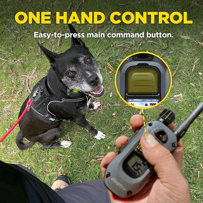 Dogtra X-Series X1 E-Collar Remote Transmitter Only (Compatible with 280X) 10 lbs+, 1/2 Mile Range, LED Light, 100 Levels of Precise Control for Stubborn Dogs, Waterproof, Boost for Quick Recall - Image 7