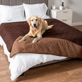 PetAmi Waterproof Couch Cover for Dog Nonslip Bed Sofa Blanket 102x82 Brown by PetAmi