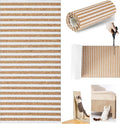 Natural Cork-Cat Scratch Pad-Cat Scratch Mat Rug-Avoid Cat Couch Protector-Cat Scratch Furniture Protector for Post/Sofa/Floor-Indoor Wall Scratcher-Cat Scratching Carpet-Stretching-white-Pro 40*16 IN by MocherpionLLC