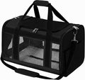Extra-Large Cat Carrier, Soft-Sided Collapsible Pet Carrier up to 22 lbs | Dog Carrier with Breathable Mesh, Spacious Interior for Big/Medium Cats and Small Dogs, Car Travel Vet Visit by Hannadepot