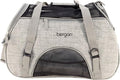 Coastal Pet Bergan Comfort Carrier - Breathable Travel Carrier for Dogs & Cats - Heather Grey, 19" x 10" x 13" by Bergan+by+Coastal+Pet