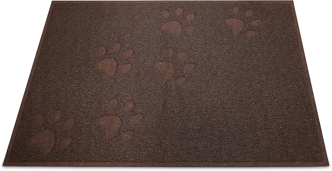 Andalus Medium Cat Litter Mat, Pack of 1 - Waterproof, Non-Slip & Easy to Clean Cat Litter Box Mat for Extra Efficient Pet Litter-Trapping, Brown (23.5” X 15.75”) - Image 7