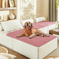 gogobunny 3X Stronger Waterproof Pet Blanket, Scratch Proof Furniture Protector for Dogs Cats, Reversible Cover 40x50 Inch, Dark Pink/Light Pink by gogobunny