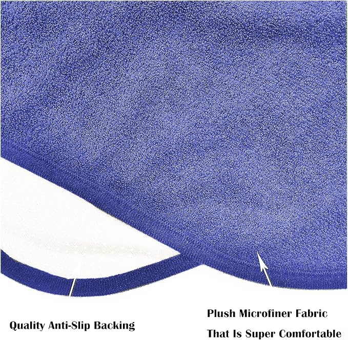 Car Seat Cover Protector Front Seats,for Gym Workout,Running,Swimming,Beach and Hiking,Waterproof Sweat Towel Bucket Seat Covers for Cars SUV Trucks (Blue, 1Pcs) - Image 5