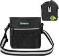 PetAmi Dog Treat Pouch, Pet Treat Pouch for Training, Dog Walking Bag Holder for Kibbles, Pet Food Toy, Dog Trainer Essentials Supplies, Poop Bag Dispenser, 3 Ways to Wear (Black) by PetAmi
