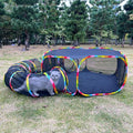 Outdoor Cat Enclosures, Cat Playground Portable Catio Mesh Tent, Outside Circle Playpen Tunnel for Kitty, Rabbit, Puppy and Small Animals by GONPETGP