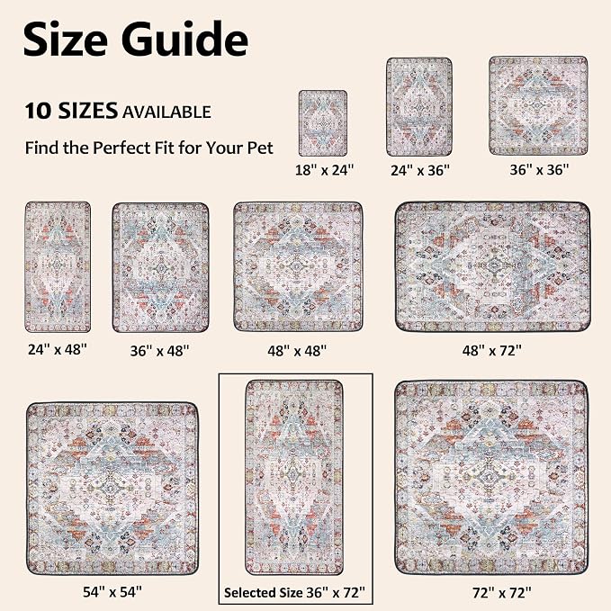 Washable Pee Pads for Dogs, Reusable Puppy Potty Training Pads, Ultra-Absorbent Thick Waterproof Leak-Proof Non-Slip Pads & Mat for Crate, Playpen, Floor, Whelping & Housebreaking , 2 Pack 36"x72" - Image 6