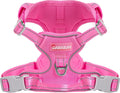 BARKBAY Dog Harness for Small Sized Dog No Pull Mesh 2 Clips Dog Vest | Control Handle,Comfort,Heavy Duty,Adjustable Reflective,Perfect for Outdoor Training, Walking,Hiking( XS,Pink Mesh) by BARKBAY