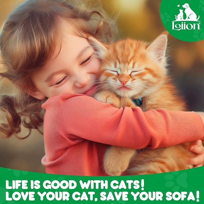 Loiion Cat Scratch Proof Furniture Protector Waterproof Sofa Cover 134"x91" | Pet-Friendly Couch Protector, Anti-Scratch & Anti-Slip Sofa Cover For Cats Dogs Kids, Machine Washable - Image 9