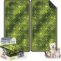 Washable Pee Pads for Dogs, Reusable Puppy Potty Training Pads, Ultra-Absorbent Thick Waterproof Leak-Proof Non-Slip Pads & Mat for Crate, Playpen, Floor, Whelping & Housebreaking , 2 Pack 36"x72" by Verdasun