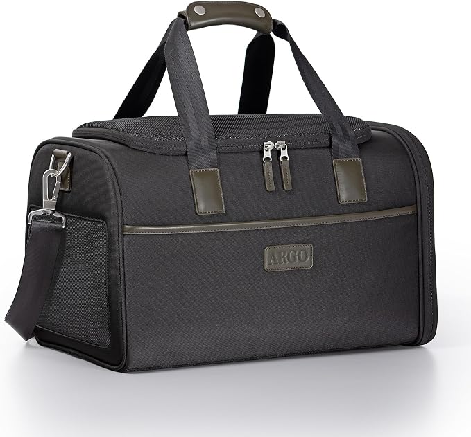 Traveler's Choice Argo Pawsport to Adventure Pet Carrier, Black by TravelersChoice