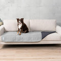 PetAmi Waterproof Couch Cover for Dog Bed Sofa Blanket, 30x70 Light Gray | Leakproof Furniture Protector for Pet Cat, Machine Washable Pee Proof Mat for Chair Car Seat, Durable & Anti Slip Backing by PetAmi