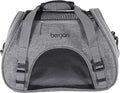 Coastal Pet Bergan Comfort Carrier - Breathable Travel Carrier for Dogs & Cats - Heather Grey, 16" x 8" x 11" by Bergan+by+Coastal+Pet