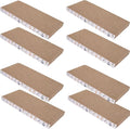 8 Packs cat Scratch pad Toys Reversible cat Scratching Post Cardboard cat scratchers for Indoor Cats Sleep Play and Grind Claws by Engelalike