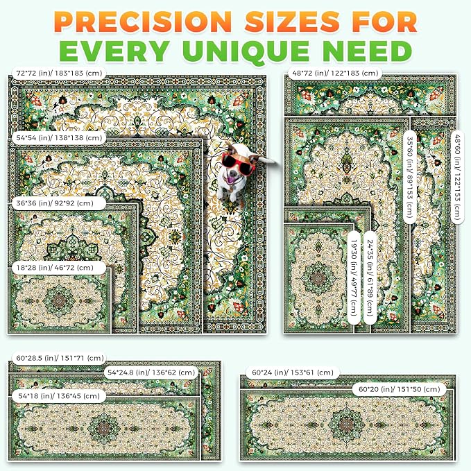 Hompet Reusable Pee Pads for Dogs, Non-Slip Washable Potty Pads for Floor 48x72 Inch Green 2Pack - Image 9