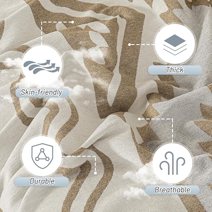 MYSKY HOME Boho Couch Cover for Dogs Washable Khaki Rhombic Couch Sofa Protector for Loveseat Sofa with Pets Friendly Chenille Geometric Sofa Covers Soft Durable Farmhouse Sofa Slipcovers, 71" X102" - Image 5