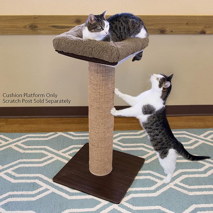 Kitty City Sisal Post Scratcher Perch Platform Attachment Accessory (Perch Platform Only) - Image 4