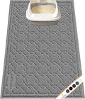 Cat Litter Box Mat, 35" x 24" Large Kitty Litter Trapping Mat Keep Floor Clean, Litter Box Mat Scatter Control, Waterproof, Easy to Clean, Durable Large Size Litter Mats for Floor by Motsamla