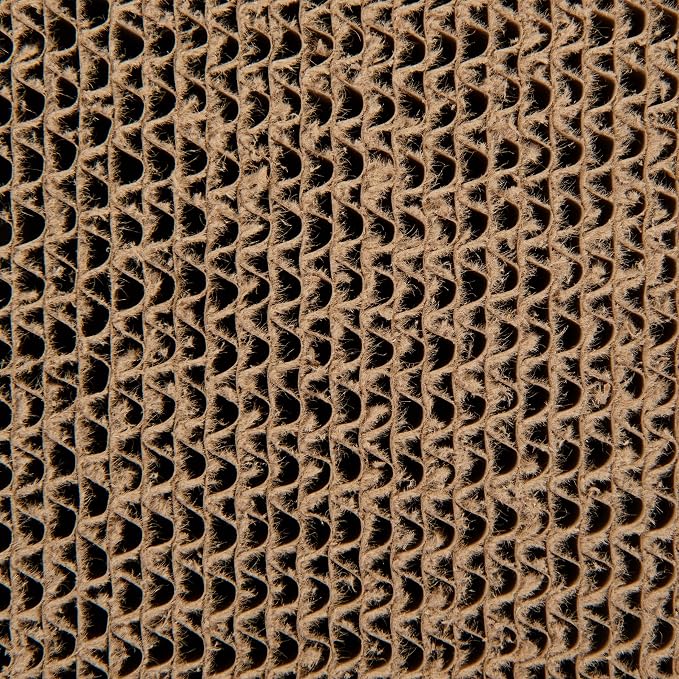 SmartyKat Super Scratcher Corrugated Cat Scratcher and Scratch Pad for Cats, Catnip Infused with Catnip, Scratchers for Indoor Cats and Kittens, Cardboard Scratching Post - Image 5