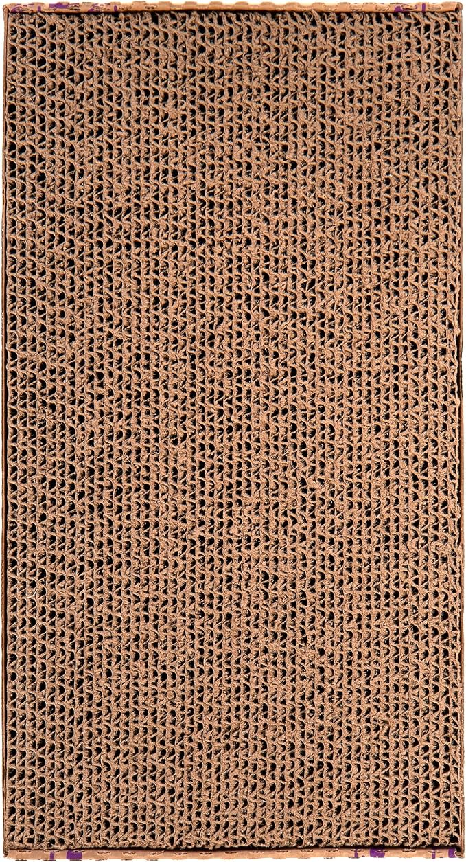 SmartyKat Super Scratcher+ Double Wide with Catnip Infusion Technology Corrugate Cat Scratch Pad, Reversible - Image 5